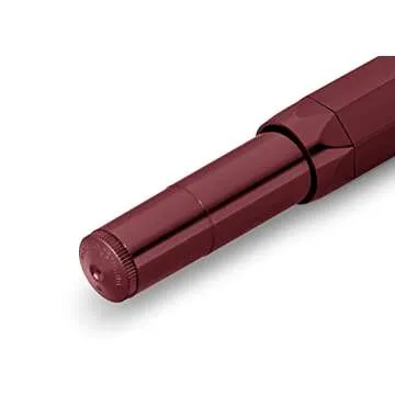 Kaweco CLASSIC SPORT Fountain Pen Bordeaux with 23 Carat Gold-Plated Steel Nib and Iridium Tip for Ink Cartridges I Sport Fountain Pen 13 cm I Nib: EF (Extra Fine)