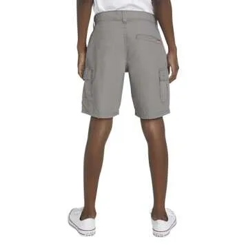 Levi's Boys' Cargo Shorts, Steel Grey, 5
