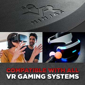VR Ninjas Non Slip Gaming Mat for Comfort & Safety