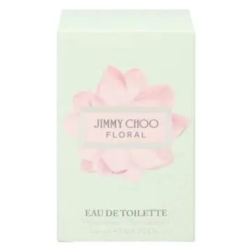 JIMMY CHOO Floral Eau de Toilette - Long Lasting Fragrance with notes of Nectarine, Sweet Pea & Musk - Fruity & Musky - 1.3 fl. oz.
