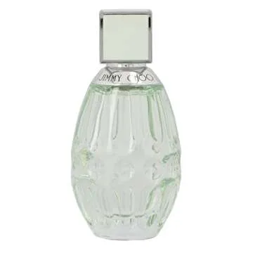 JIMMY CHOO Floral Eau de Toilette - Long Lasting Fragrance with notes of Nectarine, Sweet Pea & Musk - Fruity & Musky - 1.3 fl. oz.