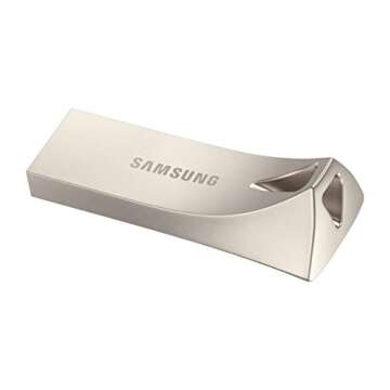 SAMSUNG BAR Plus 256GB USB 3.1 Flash Drive - 400MB/s Durable Storage