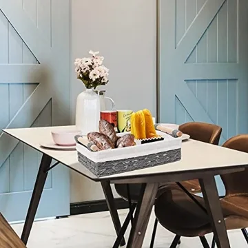 DUOER Handmade Storage Basket Set for Stylish Organization