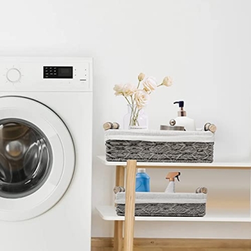 DUOER Handmade Storage Basket Set for Stylish Organization