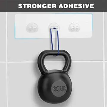Adhesive Shower Caddy Set - Durable & Stylish Bathroom Organizer