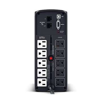 CyberPower CP1000PFCLCD UPS System with 10 Outlets