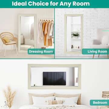 Naomi Home Oversized Floor Mirror Elegant Design