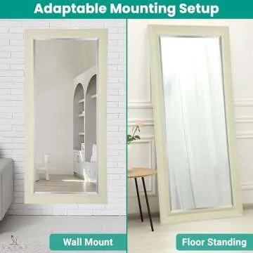 Naomi Home Oversized Floor Mirror Elegant Design