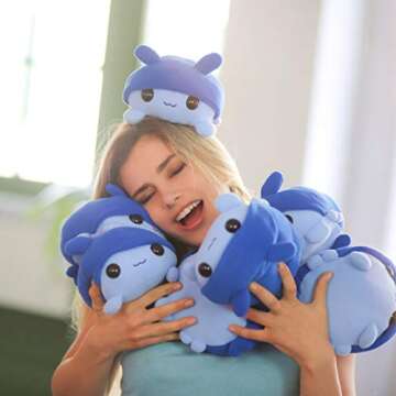 Hashtag Collectibles Roly Poly Mini Plush Toy – 7" Soft Toy