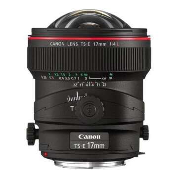 Canon 17mm TS-E F4 L Tilt-Shift Lens for Creative Photography