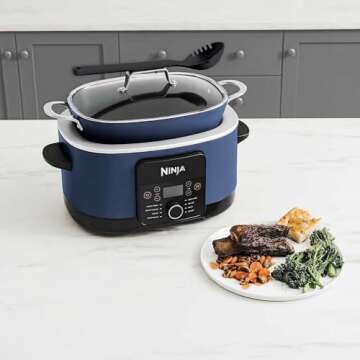 Ninja Foodi PossibleCooker PRO 8.5 Quart Multi-Cooker, with 8-in-1 Slow Cooker, Dutch Oven, Steamer ...