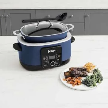 Ninja Foodi PossibleCooker PRO 8.5 Quart Multi-Cooker, with 8-in-1 Slow Cooker, Dutch Oven, Steamer ...
