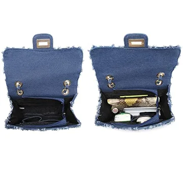 MKP Small Denim Crossbody Bag - Chic & Versatile Handbag