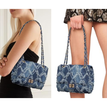 MKP Small Denim Crossbody Bag - Chic & Versatile Handbag