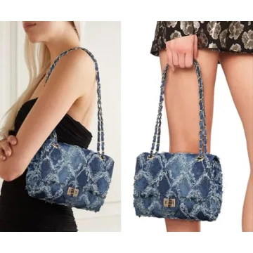 MKP Small Denim Crossbody Bag - Chic & Versatile Handbag