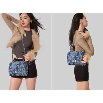 MKP Small Denim Crossbody Bag - Chic & Versatile Handbag