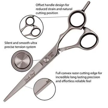 Professional Dark Stag DS+ Barber Scissor for Precise Cutting