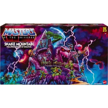 Masters of the Universe Snake Mountain Playset with Action Figures