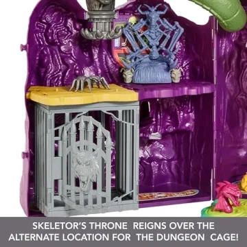 Masters of the Universe Snake Mountain Playset with Action Figures
