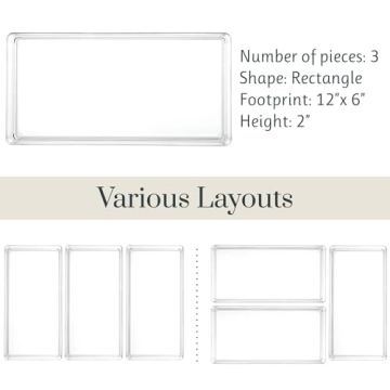 STORi SimpleSort Drawer Organizers for Home & Office