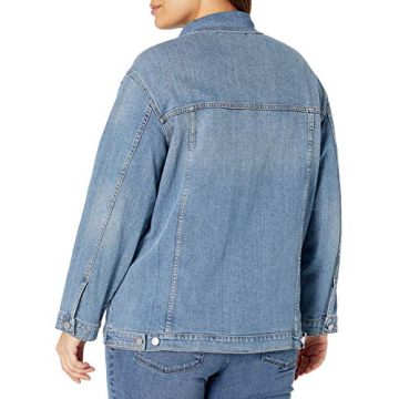 Oversized Denim Jacket for Women - Casual Style Essential
