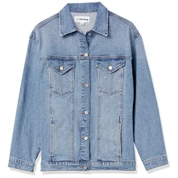 Oversized Denim Jacket for Women - Casual Style Essential
