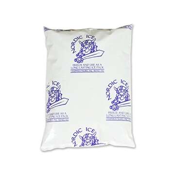 Nordic Ice NOR1032 Reusable Long-Lasting Gel Pack, 16 oz. (Pack of 3)
