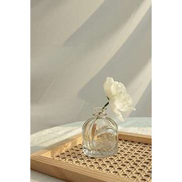 Rectangle Premium Rattan hometray, Serving Tray, Rattan Food Tray, Handmade Rattan Tray, Coffee Tray, Tray Square, Accessory Trays, Jewelry Tray, Decorate Tray (Wood)