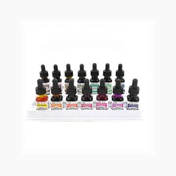 Dr. Ph. Martin's Radiant Water Color Set of 14 Glass Bottles