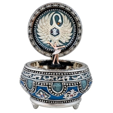 Swan Lake Musical Trinket Box - San Francisco Music Box