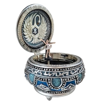 Swan Lake Musical Trinket Box - San Francisco Music Box