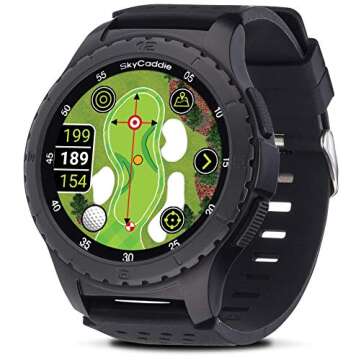 SkyCaddie LX5 GPS Golf Watch - Touchscreen & HD Color Maps