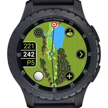SkyCaddie LX5 GPS Golf Watch with Touchscreen Display