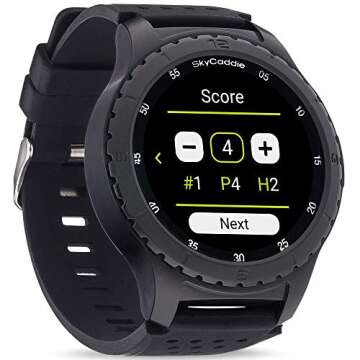 SkyCaddie LX5 GPS Golf Watch with Touchscreen Display