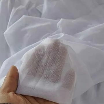 SHERRYLO Sheer Thong Monokini Swimsuit for Women One Piece Bikini Bodysuit See Through Sexy Mesh One-Piece Swimsuits See Thru Micro Bikinis White