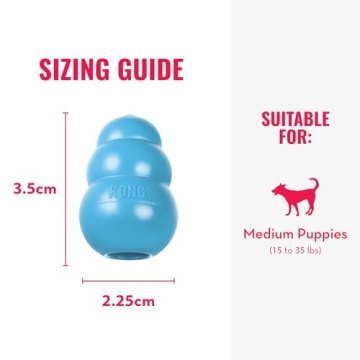 KONG Puppy Chew Toy - Safe & Durable Playtime for Pups