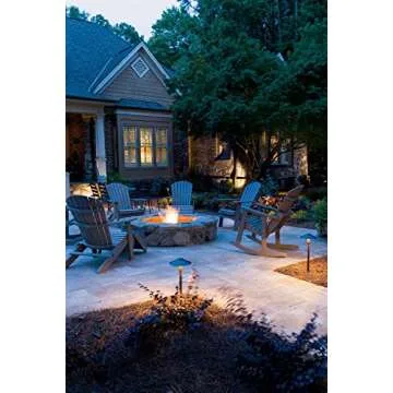 Kichler 22" Outdoor Landscape Light in Textured Architectural Bronze, 12V LED Path Light, 2700K, (22" H x 8.25" W), 15810AZT27R