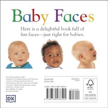 Delightful Baby Faces Book for Infants and Toddlers