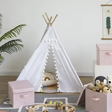 GRANNY SAYS Fabric Storage Bins, Stylish Organization 3-Pack