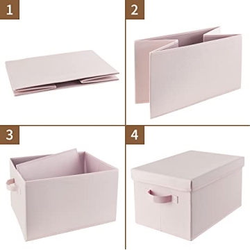 GRANNY SAYS Fabric Storage Bins, Stylish Organization 3-Pack