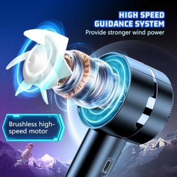 Portable Handheld Fan Set with Long-Lasting Battery