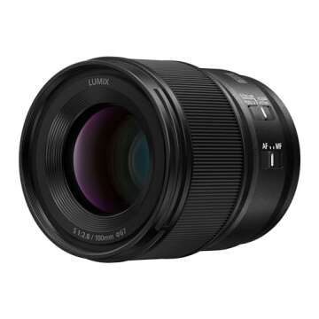 Panasonic LUMIX S 100mm F2.8 Macro Lens for Photographers