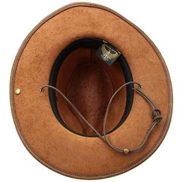 Henschel Walker Hats, Brown, Medium