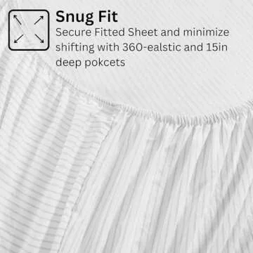 Casa Platino Queen Bed Sheets Set for Ultimate Comfort and Style