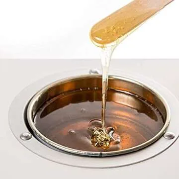 Xujia Natural Wax Applicator Sticks - 4 Inch Pack of 100