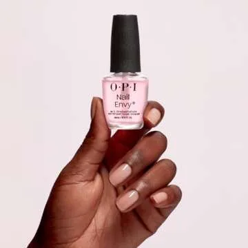 OPI Nail Envy Strengthener Pink to Envy | Sheer Soft Pink Crème Strengthening Nail Polish Treatment...