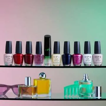 OPI Nail Envy Strengthener Pink to Envy | Sheer Soft Pink Crème Strengthening Nail Polish Treatment | Strengthen Weak & Thin Nails