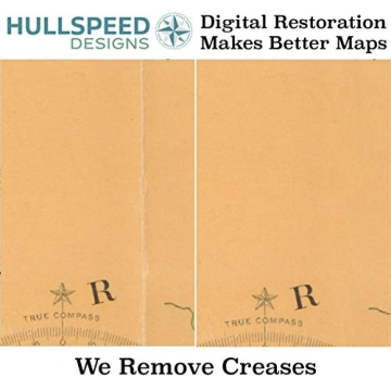 San Juan Islands 1933 (aqua) - Vintage Map Reproduction - Nautical Decor - Wall Art (18”x24”)