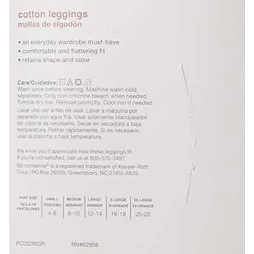 No nonsense Women's Cotton Leggings: Stylish and Comfortable Everyday Wear