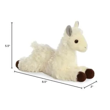 Aurora Mini Flopsie Llama Plush - Soft Plush Companion